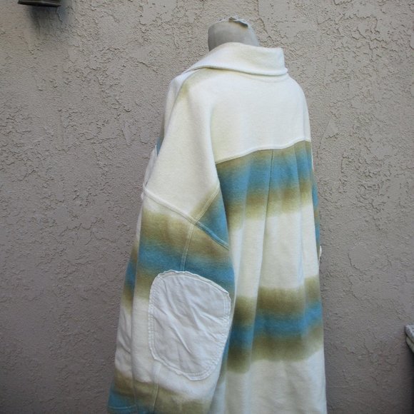 NWT FREE PEOPLE ~ WEST COAST RUBY JACKET ~ L ~ IVORY COMBO ~ - Picture 9 of 12